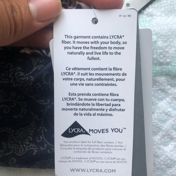 NWT Athleta Aqualuxe Batik Bikini Bandeau Top - Picture 11 of 12